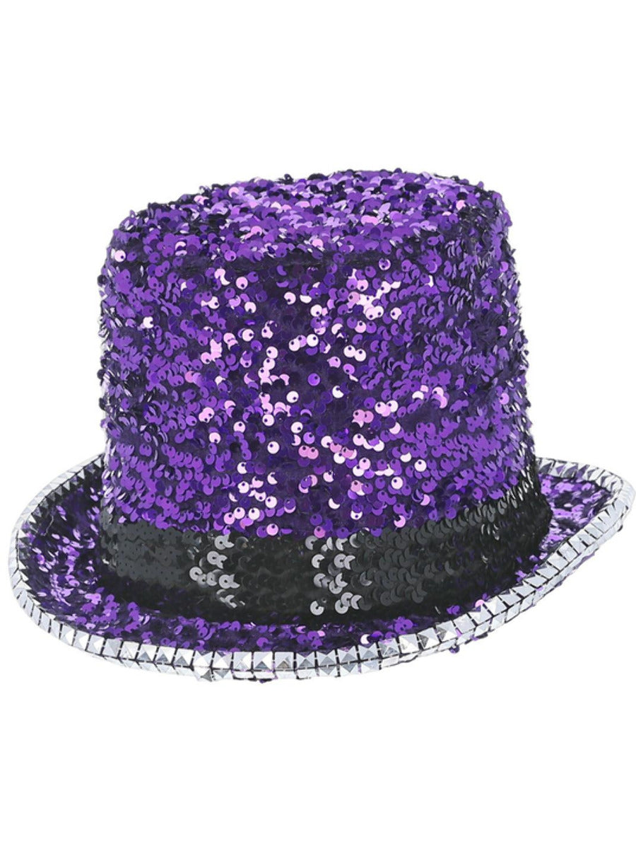 Purple felt best sale top hat