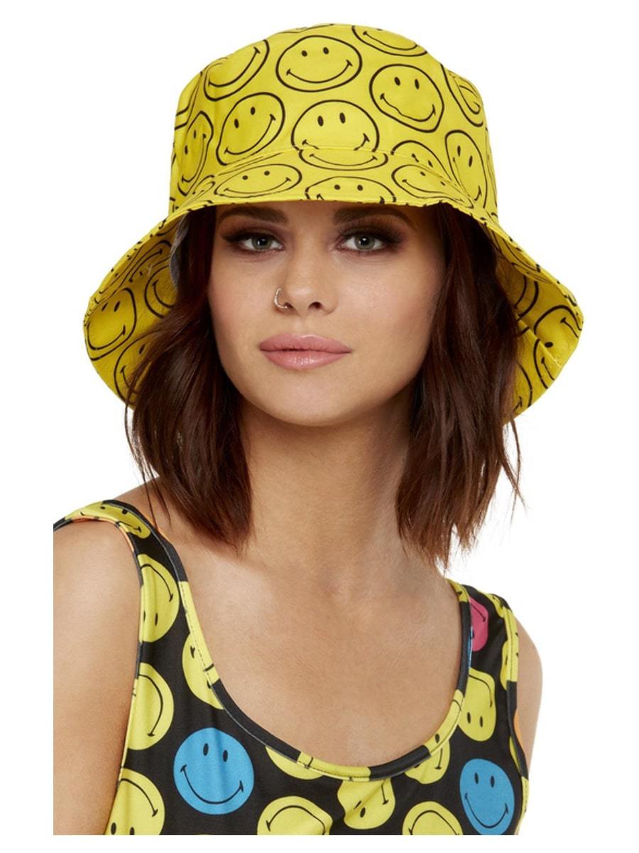 Smiley store bucket hat